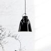 FRITZ HANSEN Caravaggio P2 fényes fekete/fekete
