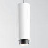 Fabbian Claque LED függő lámpa 30 cm fehér