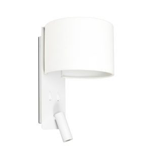 Fali lámpa Fold LED olvasólámpával