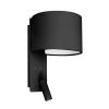Fali lámpa Fold LED olvasólámpával