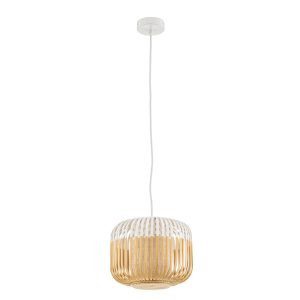 Forestier Bamboo Light XS függő lámpa 27 cm fehér