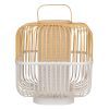 Forestier Bamboo Square M asztali lámpa fehér