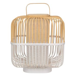 Forestier Bamboo Square M asztali lámpa fehér