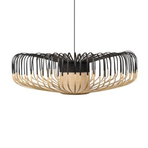 Forestier Bamboo up XXL függőlámpa natúr/fekete