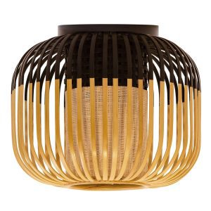 Forestier Bambusz fény XS lámpa 27cm fekete