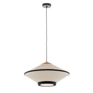 Forestier Cymbal S függő lámpa 50 cm natúr