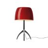 Foscarini Lumiere grande fekete/piros szab.
