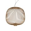 Foscarini Spokes 2 LED függő lámpa szab. réz