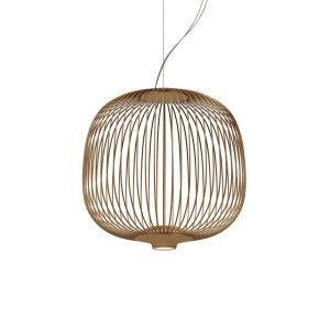 Foscarini Spokes 2 piccola függő szabályozható réz