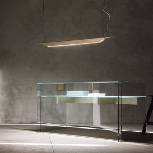 Foscarini Troag M LED függőlámpa fából