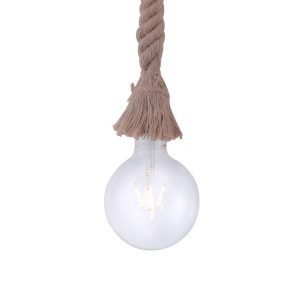 Függő lámpa Rope kötéllel