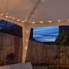Gazebo LED napelemes fényfüzér