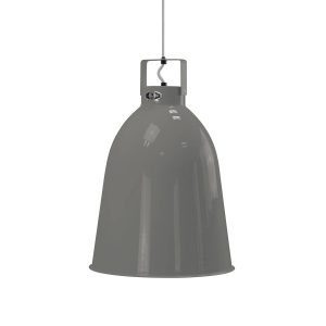 Jieldé Clément C360 függő lámpa szürke f. Ø 24 cm