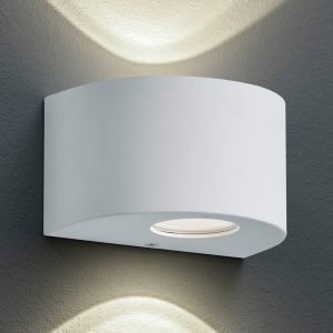 Kerek LED kültéri fali lámpa Rosario