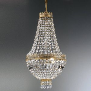 Kristály függő lámpa CUPOLA