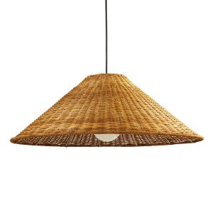 LED-C4 Caribe függő lámpa rattanból