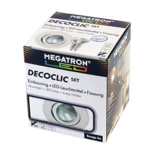 LED beép. spot Decoclic Set GU10 4