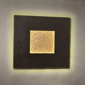 LED fali lámpa Eclipse vasból