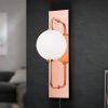 LED fali lámpa Pipes üveggolyóval