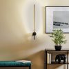 LED fali lámpa Shanghai egy izzós 3 000 K fekete