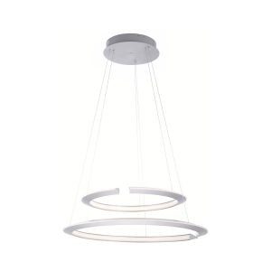 LED függő lámpa Alessa két LED gyűrűvel