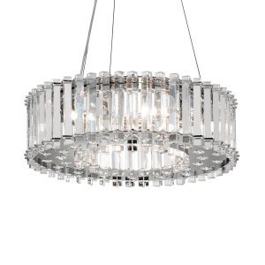 LED függő lámpa Crystal Skye Ø 43