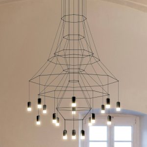 LED függő lámpa Vibia Wireflow