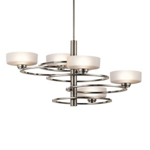 LED függőlámpa Aleeka 5-izzós