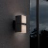 LED külső fali lámpa Cuba 2 izzós fekete