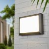LED kültéri fali lámpa Kiran ütésálló ernyővel