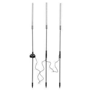 LED napelemes lámpa Bubbly 3db-os