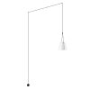 LEDS-C4 Attic függő lámpa kúpos decentr. fehér