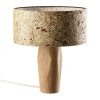 LeuchtNatur Pura LED lámpa tölgy/rózsa virág