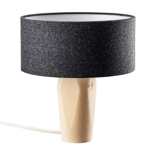 LeuchtNatur Pura lámpa cirbolyafenyő/filc antracit