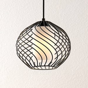 Lindby Cedrice rácsos függő lámpa