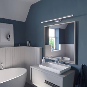 Lindby Jukka LED tükör lámpa fürdőszobába 90 cm