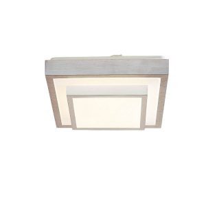 Lindby Mirco LED alu mennyezeti lámpa szögl 32cm