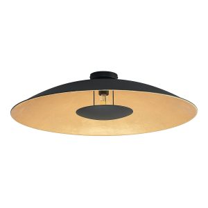 Lindby Narisara mennyezeti lámpa fekete-arany 80cm