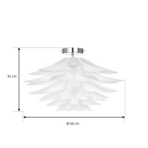 Lindby Smart LED mennyezeti lámpa Lavinja