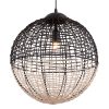 Omicron függő lámpa rattan