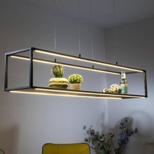 Paul Neuhaus Contura LED függő lámpa fekete