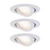 Paulmann 92985 LED beép. spot 3 x 6W