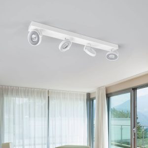 Philips Clockwork LED mennyezeti lámpa fehér 4-égő