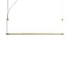 Rotaliana Squiggle H9 LED függő lámpa arany 176 cm