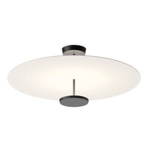 Vibia lapos LED lámpa 2-égő Ø 90 cm fehér