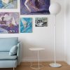 Artemide Castore állólámpa üvegernyővel Ø 35 cm