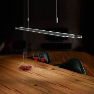 BANKAMP L-lightLINE LED ZigBee fel/le antracit