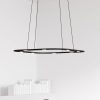 BYOK Piani Quadro lógó lámpa Phase Cut 48cm fekete