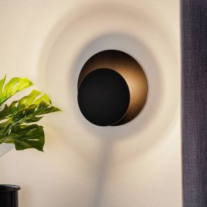 Circle fali lámpa kerek