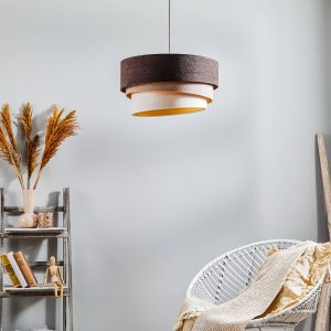 barna/bézs/ekrü/arany Ø45 cm